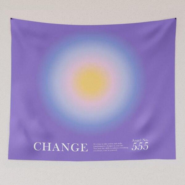 Item preview, Angel Number 555 - Change. Gradient. designed and sold by CoCoArt-Ua.