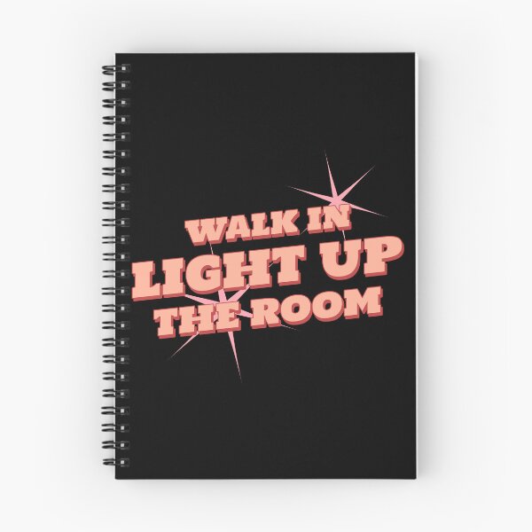 Item preview, Walk In, Light Up The Room Stoicism Charisma Self Improvement Psychology T-Shirt designed and sold by All About Merch.