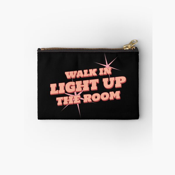 Item preview, Walk In, Light Up The Room Stoicism Charisma Self Improvement Psychology T-Shirt designed and sold by All About Merch.