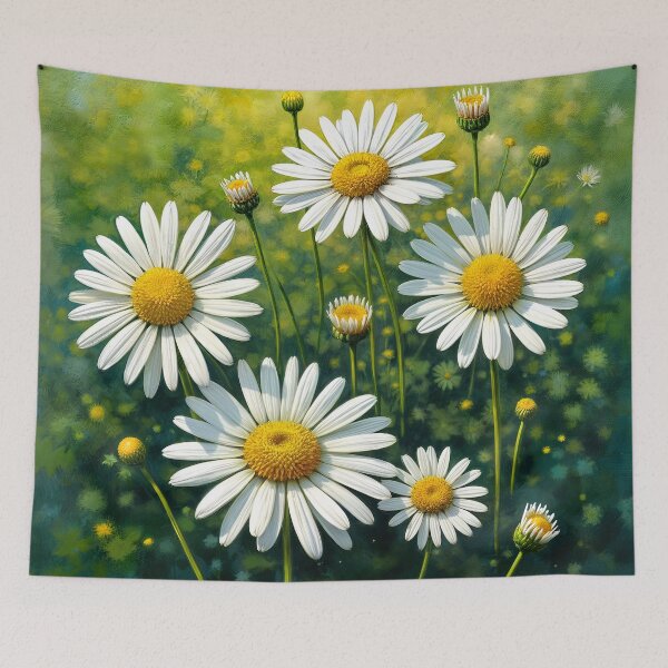 Item preview, Daisy Symphony: A Beautiful Floral Tapestry of Spring designed and sold by twisted-dot.