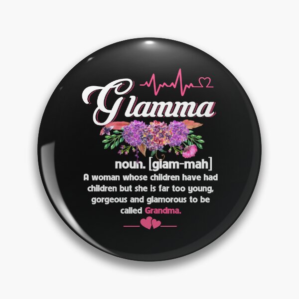 Item preview, Glamma - Gorgeous and Glamorous to be called Grandma designed and sold by StreetArtPro.