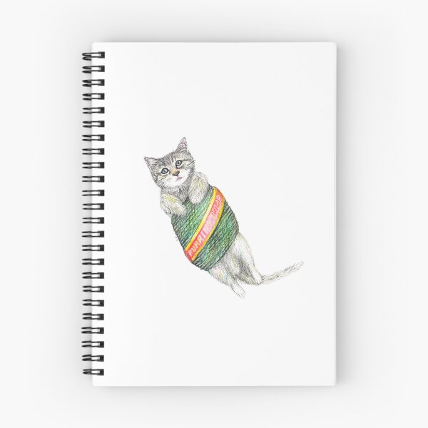 Item preview, Purring Bomb – Playful Cat Illustration designed and sold by DipakSonarArt.