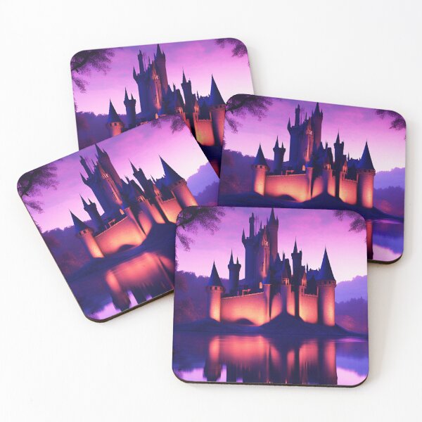 Item preview, Goth castle on lake designed and sold by Cedex.