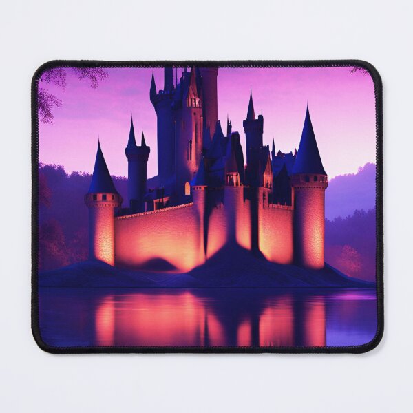 Item preview, Goth castle on lake designed and sold by Cedex.