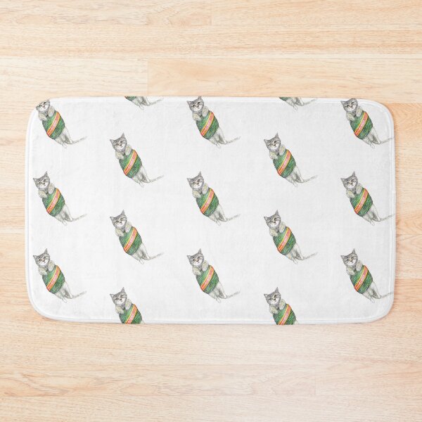 Item preview, Purring Bomb – Playful Cat Illustration designed and sold by DipakSonarArt.