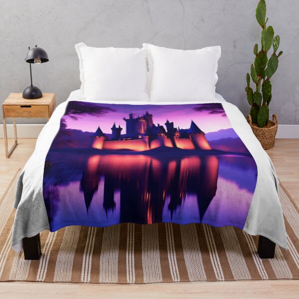Item preview, Goth castle on lake designed and sold by Cedex.
