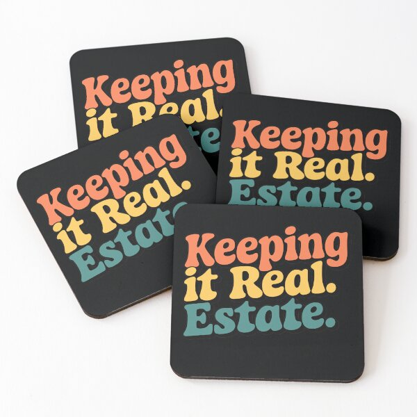 Item preview, Funny Keeping It Real Estate Agent, Realtor Humor designed and sold by madtoyman.