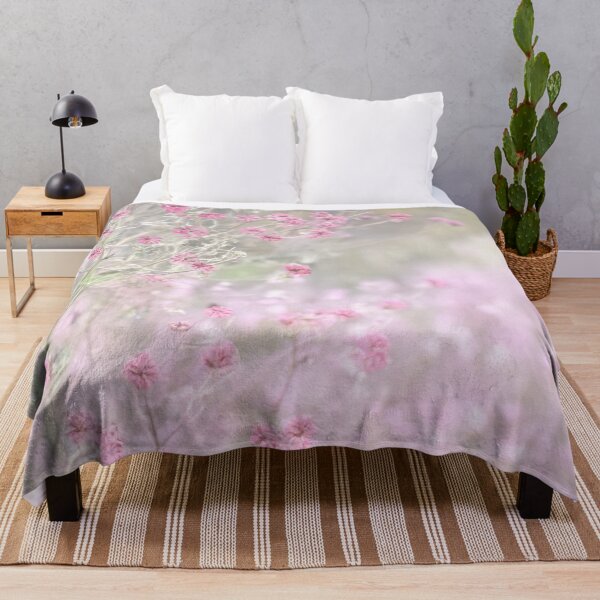 Item preview, Dreamy Pink Wildflowers - Soft Pastel Nature Aesthetic designed and sold by ArtArchive-KK.