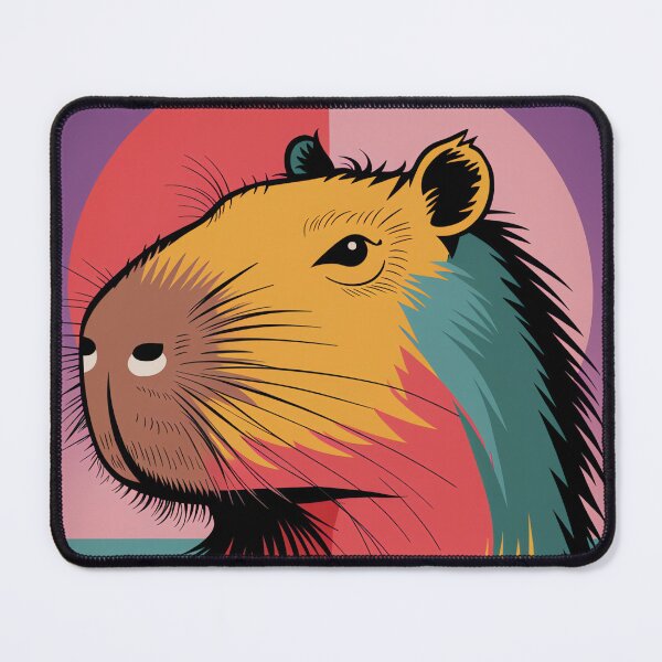 Item preview, Fun Capybara, Cartoon Inspired Animal Art designed and sold by madtoyman.