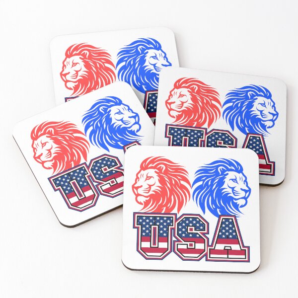 Item preview, USA Pride:  Lionhearted Spirit designed and sold by CoolCrap-.