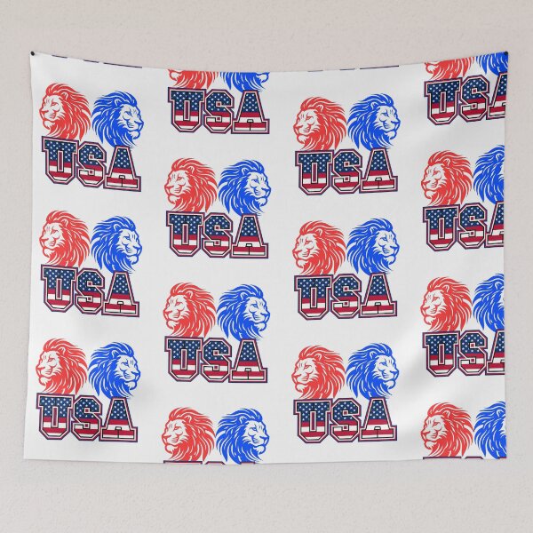 Item preview, USA Pride:  Lionhearted Spirit designed and sold by CoolCrap-.