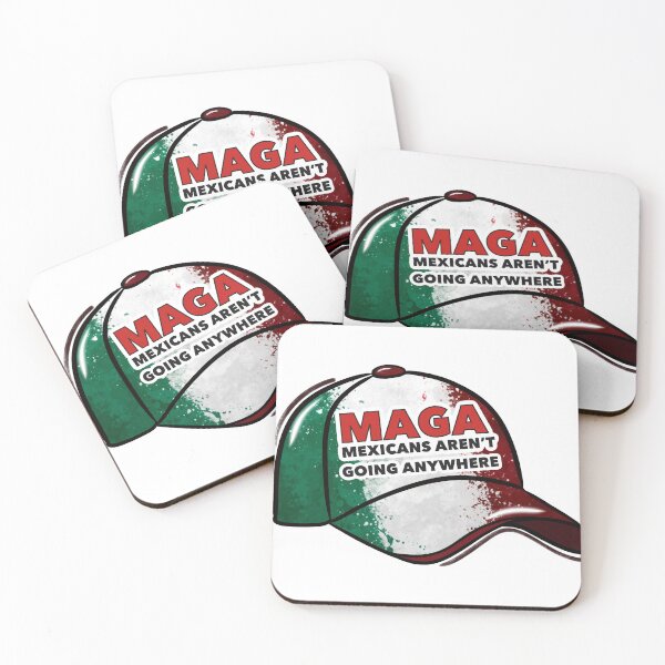 Item preview, MAGA: MEXICANS AREN'T GOING ANYWHERE DAD HAT designed and sold by Jatmeow.