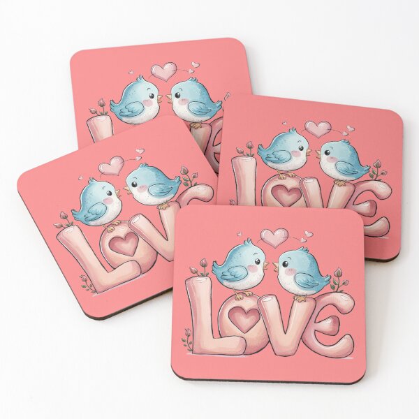 Item preview, Loving birds designed and sold by 123ks.