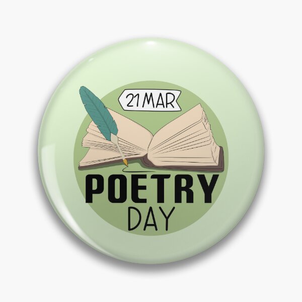 Item preview, 21 March Poetry Day - Wacky Holidays designed and sold by ChemicalXShop.