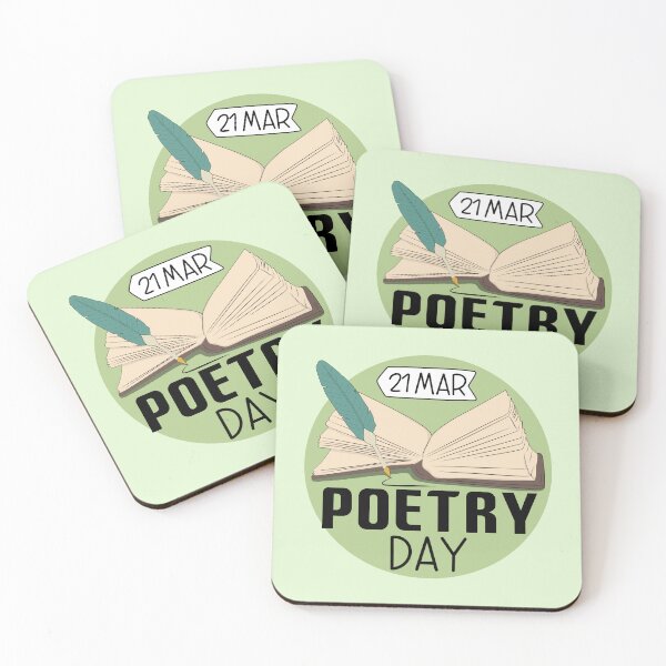 Item preview, 21 March Poetry Day - Wacky Holidays designed and sold by ChemicalXShop.