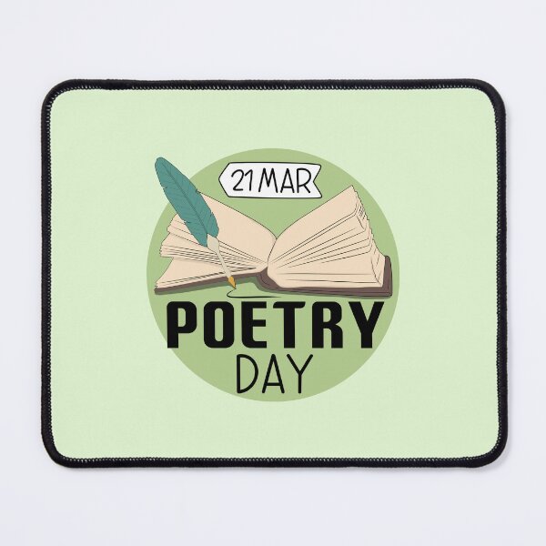 Item preview, 21 March Poetry Day - Wacky Holidays designed and sold by ChemicalXShop.