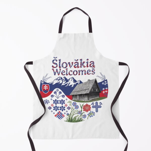 Item preview, Slovakia Welcomes Flag Map Tatra Mountains, Spiš designed and sold by AnimalsDH305.