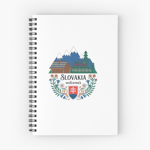 Item preview, Slovakia Welcomes Flag Map Tatra Mountains, Spiš designed and sold by AnimalsDH305.