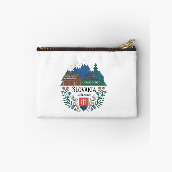 Item preview, Slovakia Welcomes Flag Map Tatra Mountains, Spiš designed and sold by AnimalsDH305.