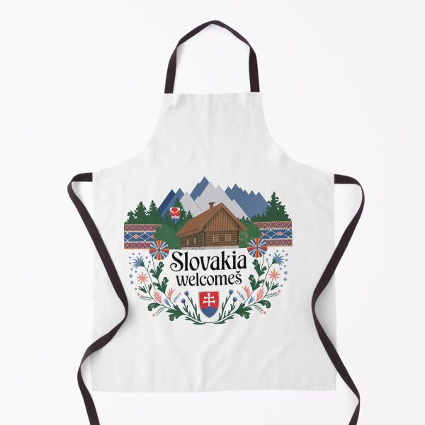 Item preview, Slovakia Welcomes Flag Map Tatra Mountains, Spiš designed and sold by AnimalsDH305.