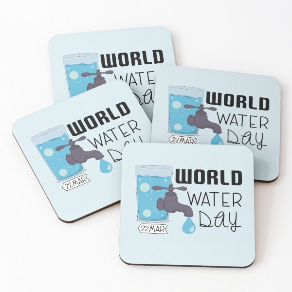 Item preview, 22 March World Water Day - Wacky Holidays designed and sold by ChemicalXShop.