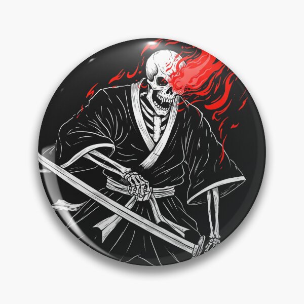 Item preview, Samurai ghost skeleton  designed and sold by Rajuno.
