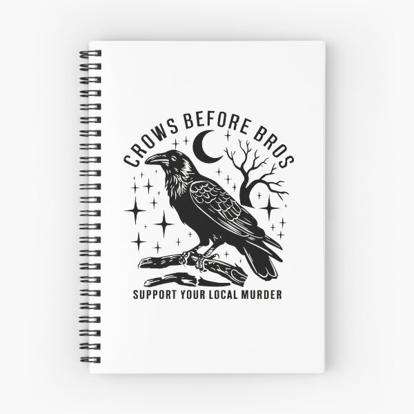 Item preview, Crows Before Bros Support Your Local Murder designed and sold by kobimaza.
