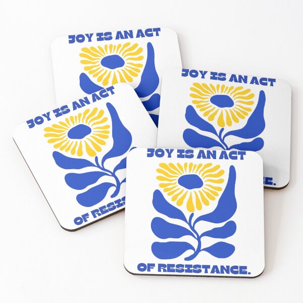 Item preview, Joy is an act resistance designed and sold by kobimaza.