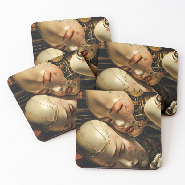 Item preview, Robot Shunga Erotic Art Imitation | #31 designed and sold by NickWhittleArt.
