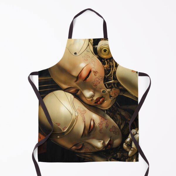 Item preview, Robot Shunga Erotic Art Imitation | #31 designed and sold by NickWhittleArt.
