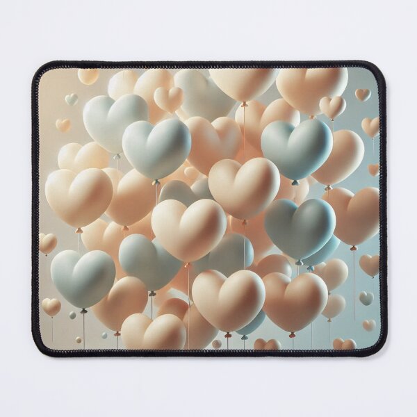Artikelvorschau, Verträumte Herzballons entworfen und verkauft von Bellassi.