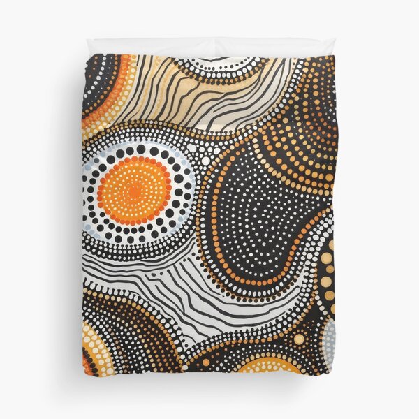 Item preview, Aboriginal Australian art. Indigenous dot painting. Australia. Noongar. Abstract pattern. designed and sold by DRIGLI.
