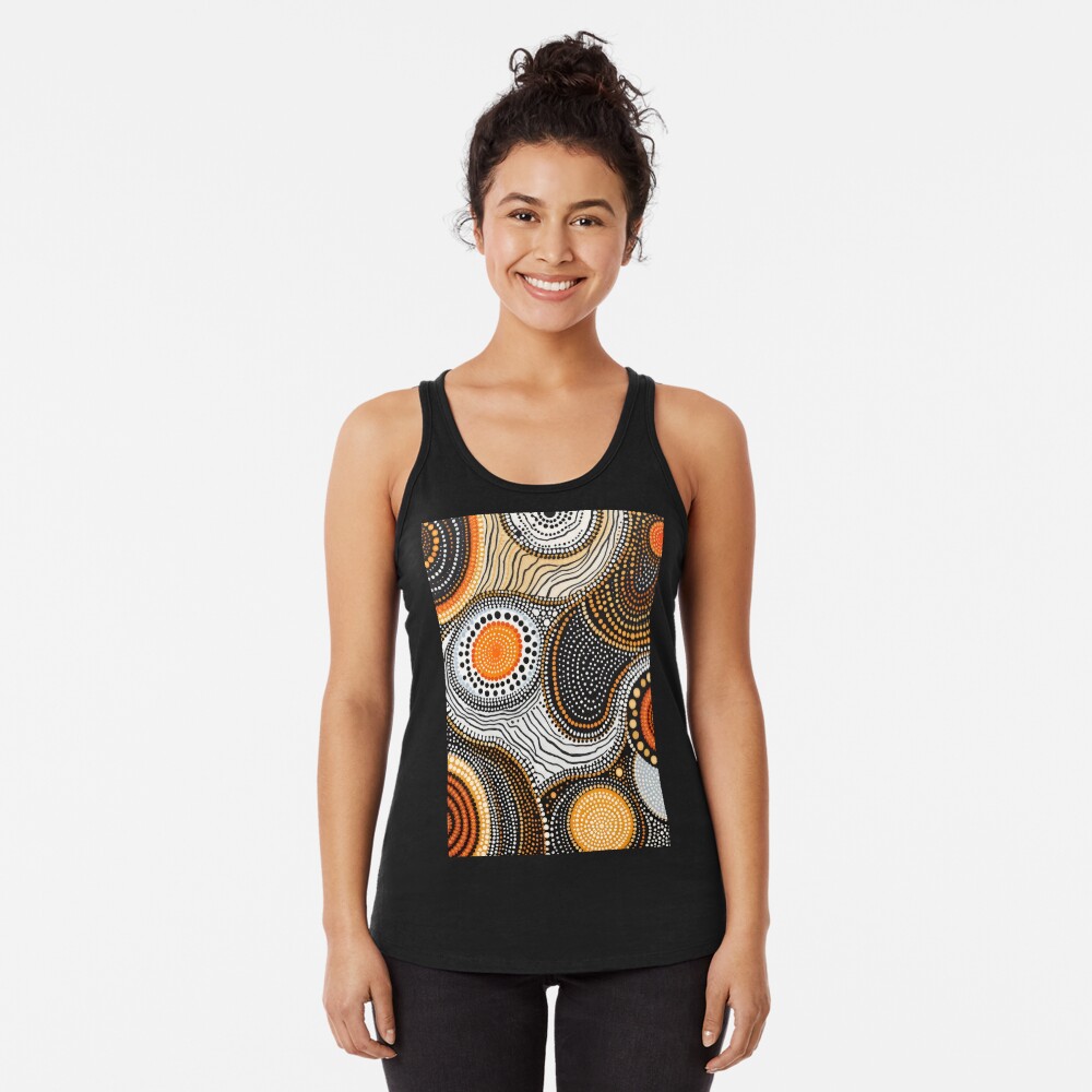 Item preview, Racerback Tank Top designed and sold by drigli.