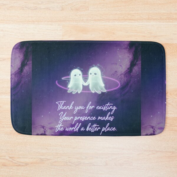 Item preview, Thank You for Existing – Galaxy Ghosts designed and sold by Cheerhub.