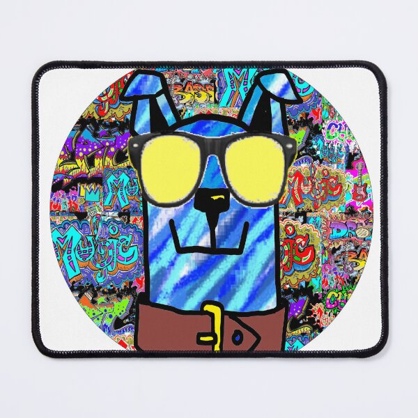 Item preview, dog Music Rap Sunglasses designed and sold by LowEndGraphics.