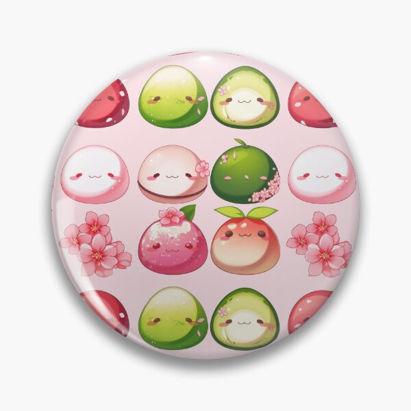 Item preview, Kawaii Fruit Mochi, Juicy Cute Delights designed and sold by Cherrita07.