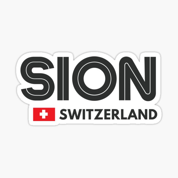 Vista previa del artículo con la obra «Sion - Suiza», diseñado y vendido por Sketch-Shack.