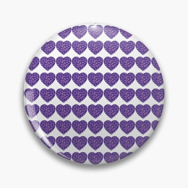 Item preview, Regular Grid Small Violet Cow Patches on Purple Cowhide | Continues Purple Cow Heart designed and sold by PatternPen.