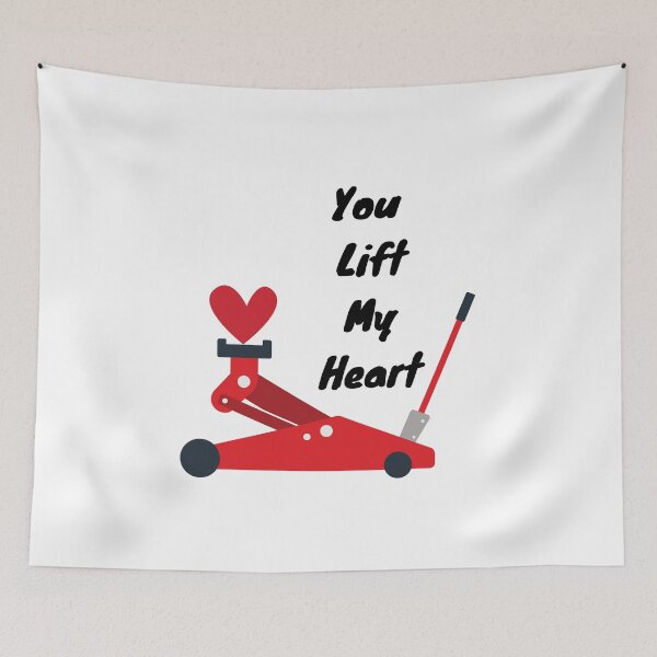Item preview, You Lift My Heart: Funny Valentine's Day for Car Lovers designed and sold by CoolCrap-.