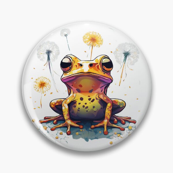 Item preview, Dandelion frog designed and sold by Nice En.