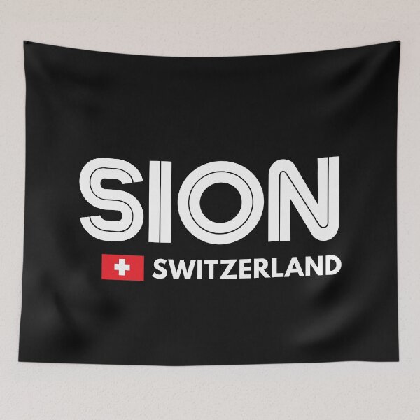Item preview, Sion - Switzerland designed and sold by Sketch-Shack.