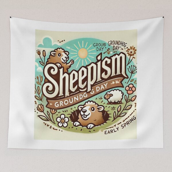 Item preview, Sheepism logo 52 designed and sold by Thpoar.