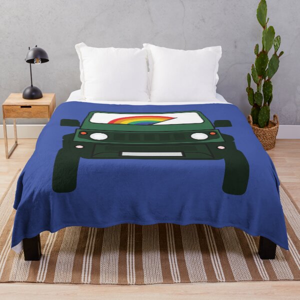 Item preview, Jungle Green Jimny with Rainbow Windshield designed and sold by stoicjimny.
