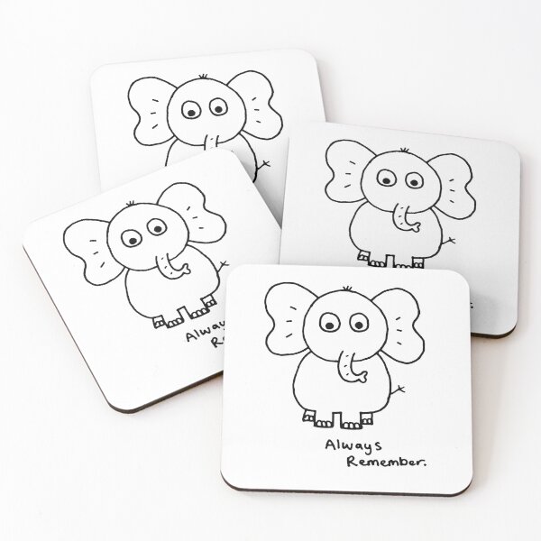 Item preview, an elephant always remembers designed and sold by thisisSteff.