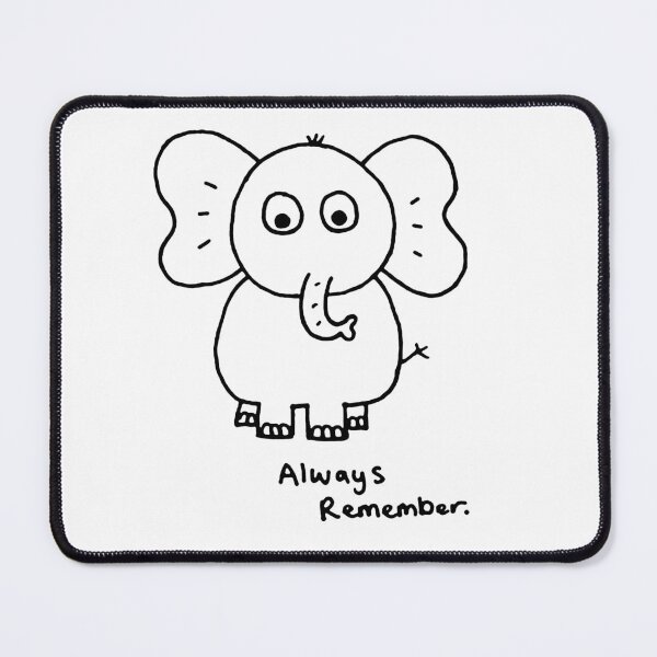 Item preview, an elephant always remembers designed and sold by thisisSteff.