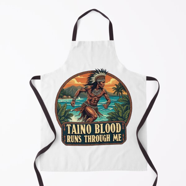 Item preview, Taino Warrior Puerto Rico Indigenous Caribbean designed and sold by Blok45.