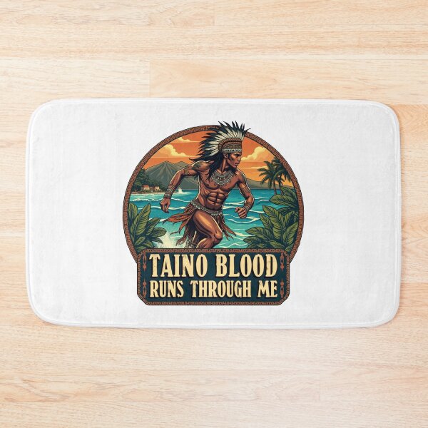Item preview, Taino Warrior Puerto Rico Indigenous Caribbean designed and sold by Blok45.