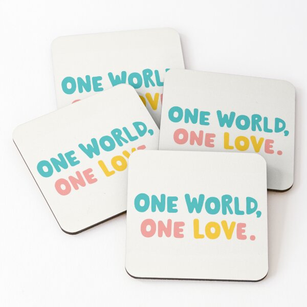 Item preview, One World, One Love – A Powerful Message of Unity & Peace designed and sold by heerbiec.