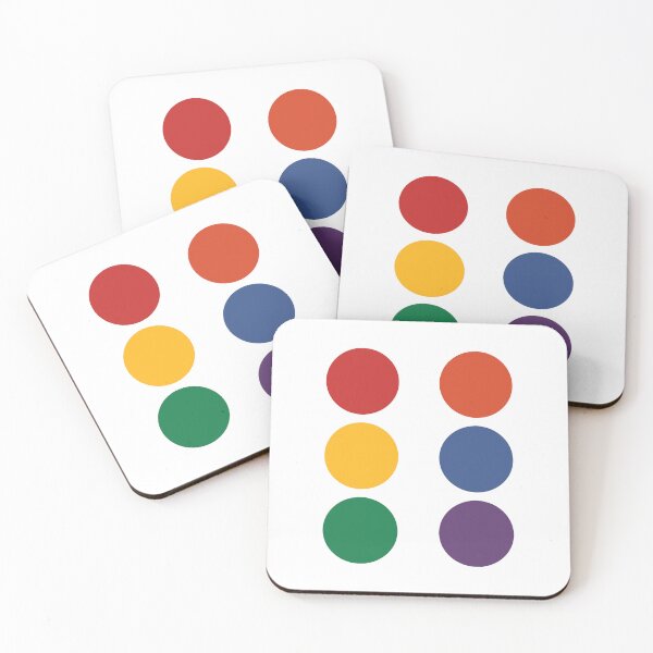 Item preview, Traffic Light Abstract Dot Graphic designed and sold by ellenhenry.