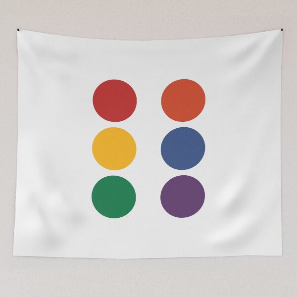 Item preview, Traffic Light Abstract Dot Graphic designed and sold by ellenhenry.
